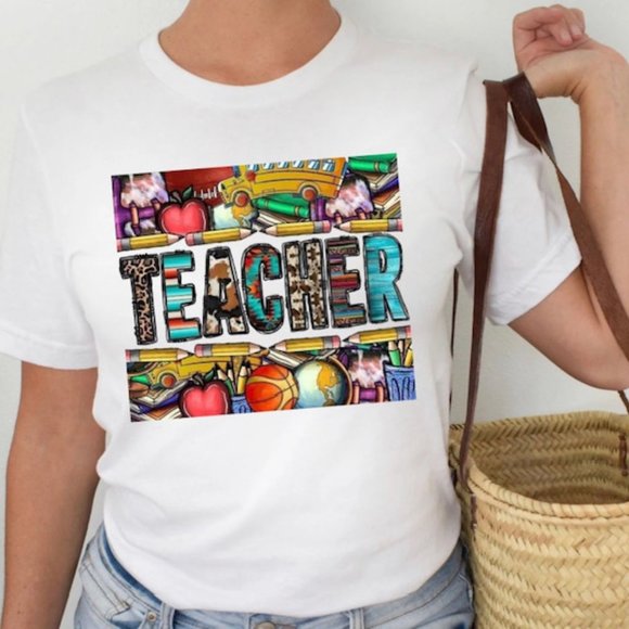 Teacher Shirt | Educator Tshirt | Teach Shirt | Instructor Tshirt | Professor - Picture 1 of 1